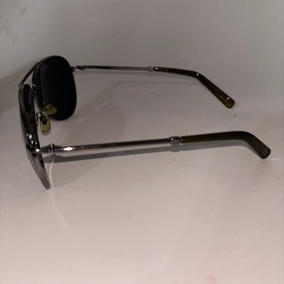 Cole Haan C736 36 Pilot Aviator Sunglasses Gray Lens Authentic 62mm with Case - Picture 3 of 9